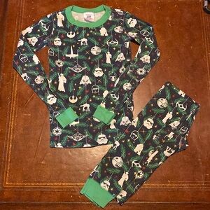 Hanna Andersson, 100% organic cotton kid size 12 pajamas,Star Wars edition